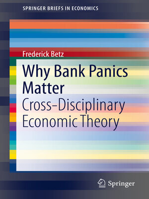 cover image of Why Bank Panics Matter